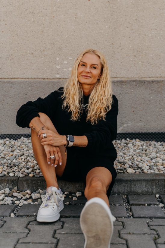 Dámská mikina - černá